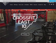 Tablet Screenshot of crossfiteast-10.com